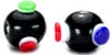Round Dotted Beads - click here for large view